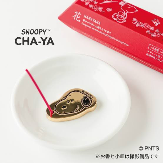 Snoopy茶屋 史努比大頭造型線香座 