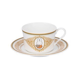 Miffy Noritake 花朵系列茶杯盤組 