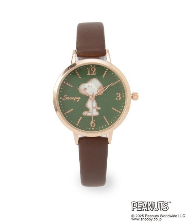 PEANUTS 史努比優雅腕錶 