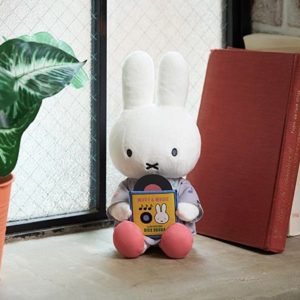 Miffy 唱片款療癒絨毛玩偶 