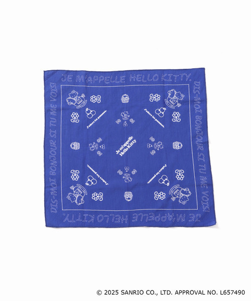 Hello Kitty × SLOBE IENA 聯名復古風萬用絲巾 