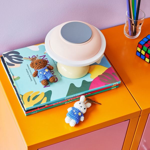 MIFFY x MoMA 編織玩偶吊飾 星夜款 