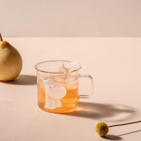 Moomin 極簡風格耐熱玻璃杯 (兩款) 