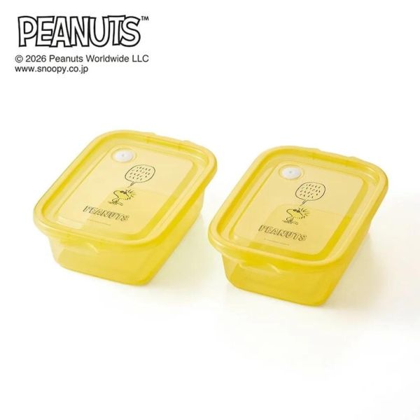 PEANUTS 繽紛食物保鮮盒｜同款兩入組 