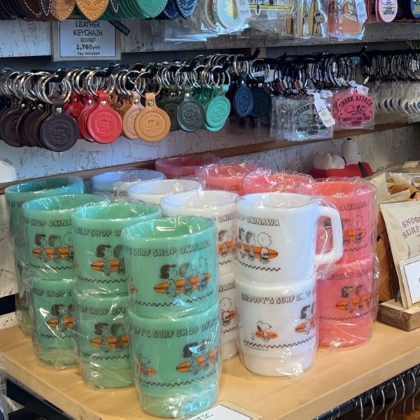 Snoopy’s Surf Shop 沖繩限定 塑膠水杯 