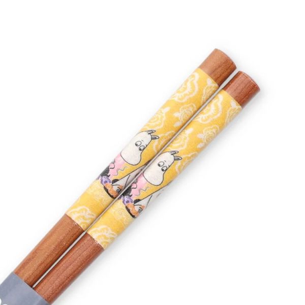Moomin X YAMAKA 姆明小不點 雙筷&筷架 木製手繪禮盒 