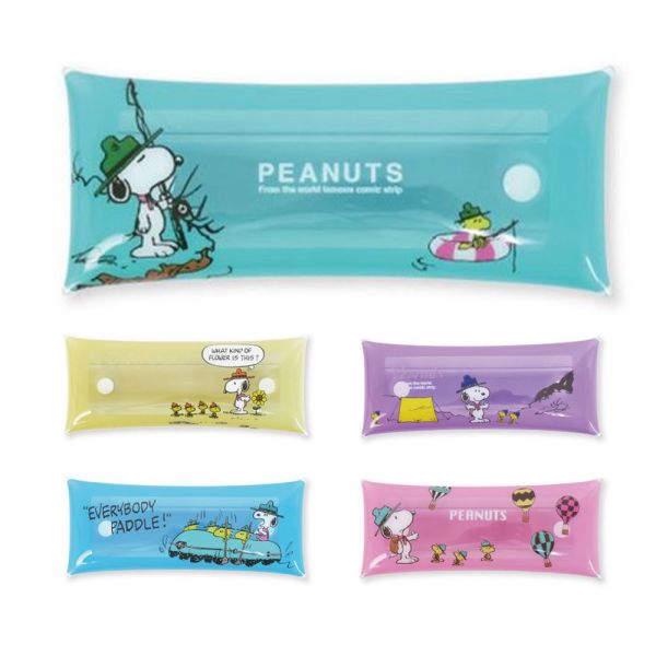 Snoopy 史努比童子軍 透明收納袋 (長形S) 