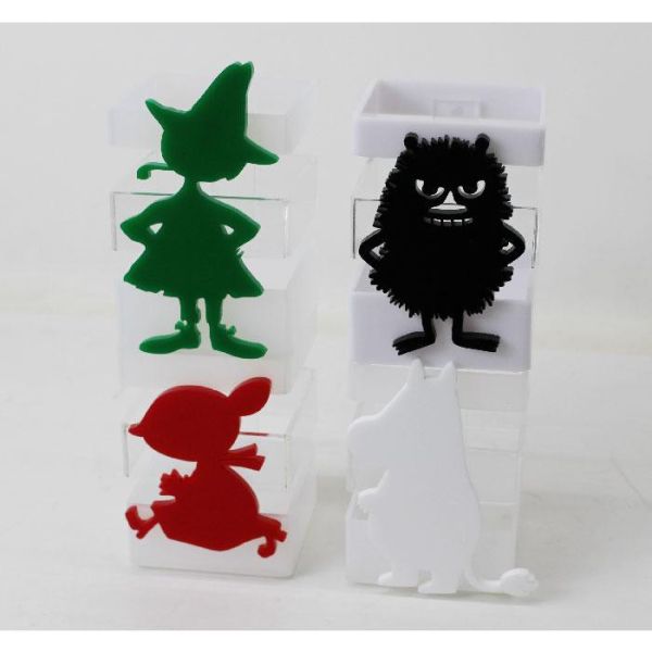 姆明人物剪影壓克力收納盒/筆筒 