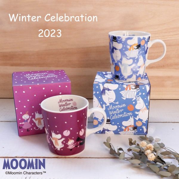 Moomin Winter Celebration 冬季限定馬克杯(兩款) 