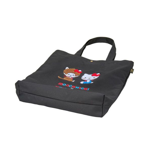 Hello Kitty × Monchhichi 聯名托特包 