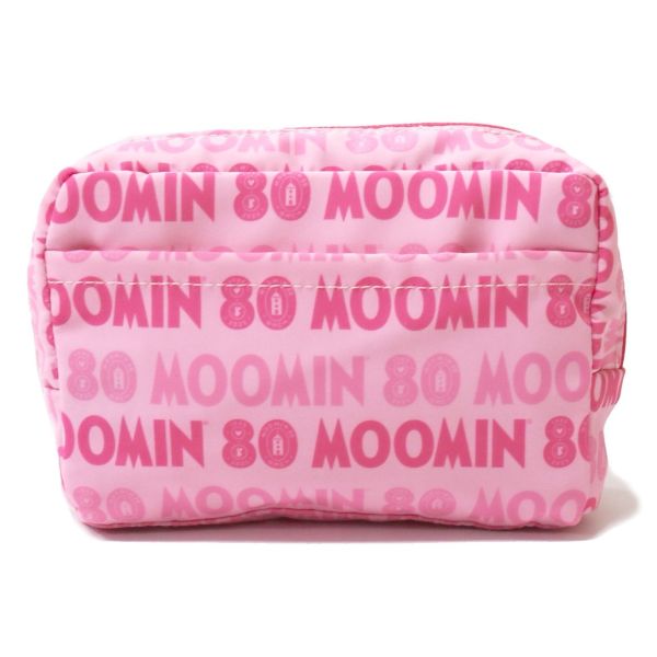 Moomin 80週年紀念雙面收納包 