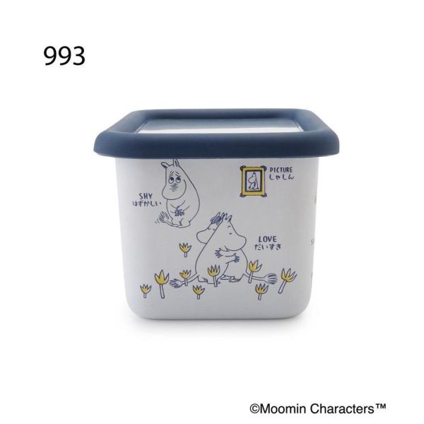 MOOMIN 琺瑯保鮮收納盒 S 