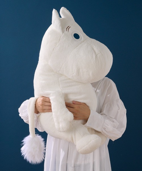 sekiguchi 嚕嚕米深藍眼毛絨大玩偶2L 