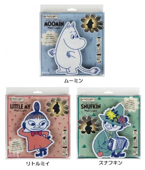 Moomin 感應式壁燈 (小不點款) 