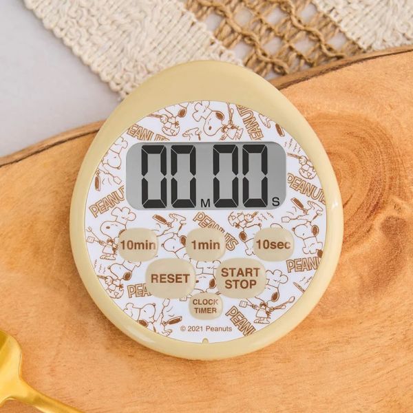 PEANUTS 史努比防水橢圓電子計時器 