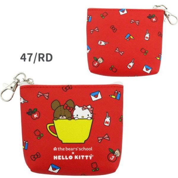The Bears’ School × Hello Kitty｜  Jackie 熊聯名迷你收納包 