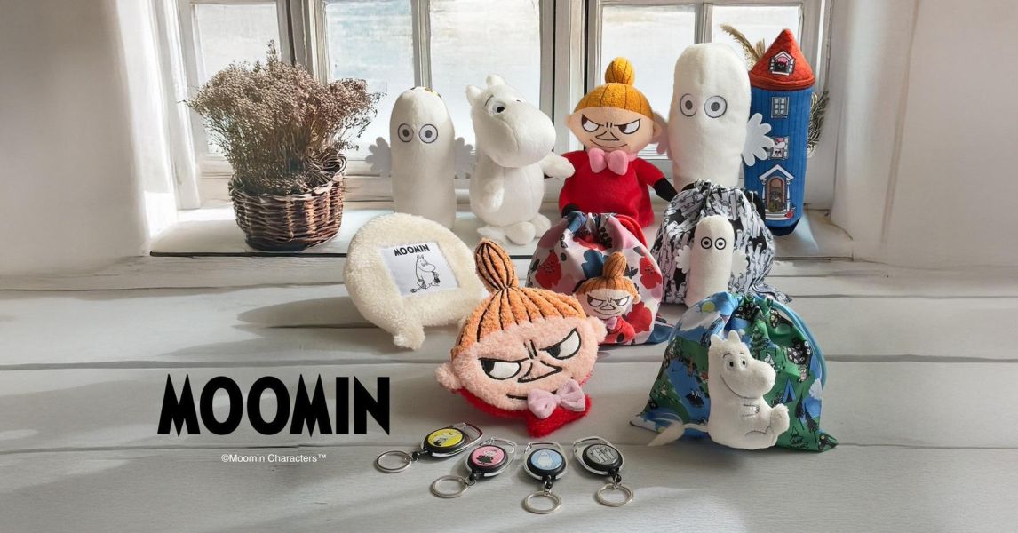 MOOMIN 小不點 立體造型束口袋 