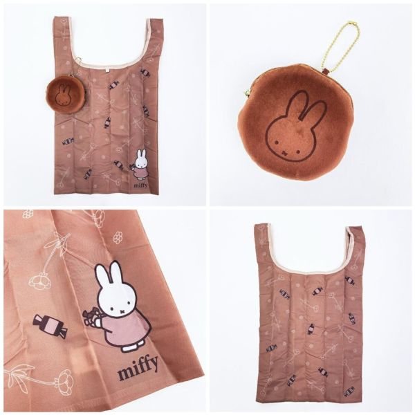 Mercis 米菲圓麵包造型環保袋 