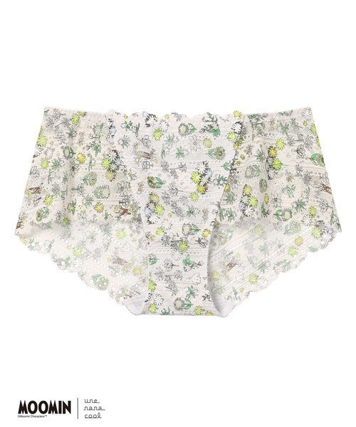 MOOMIN × une nana cool 日本限定 蕾絲內衣褲 