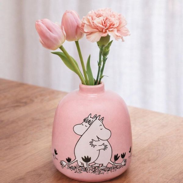 MOOMIN ARABIA Love系列 30週年紀念花瓶 
