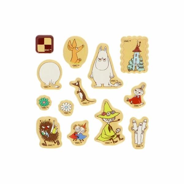Moomin餅乾造型貼紙 