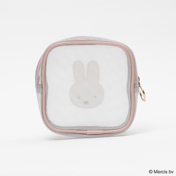 Fab 米菲/Boris漆皮網狀方形收納包 