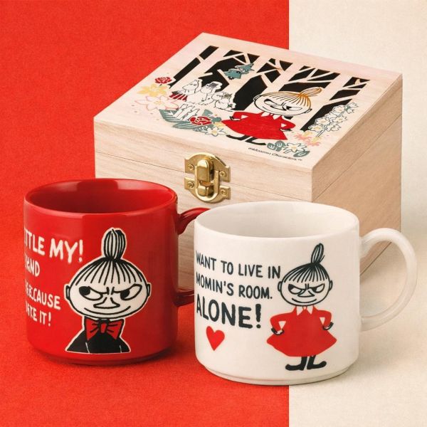 yamala 小不點陶瓷馬克杯附木盒 