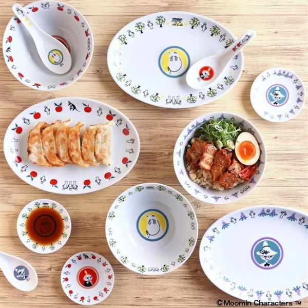 moomin X 山加yamaka 亮彩角色陶瓷餐具 