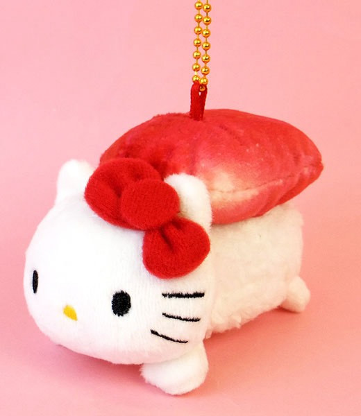 Sanrio Kitty 壽司珠鏈玩偶吊飾 