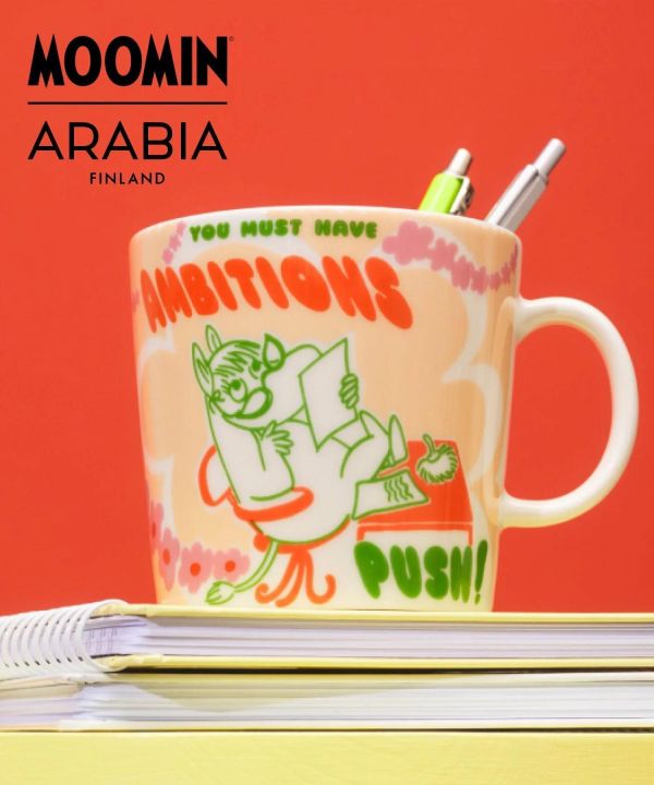 MOOMIN「REBEL CLUB」復古漫畫馬克杯 BOSS LADY 