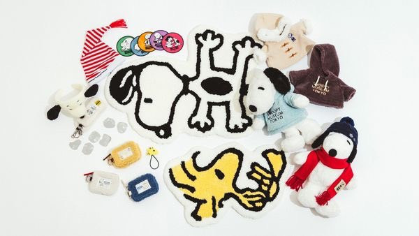 Museum 史努比&糊塗踏克毛絨地墊 