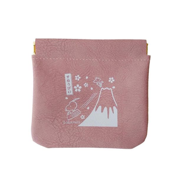 SNOOPY 和風彈簧零錢包 