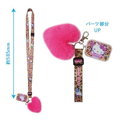 Hello Kitty 胸キュン豹紋復古系列 