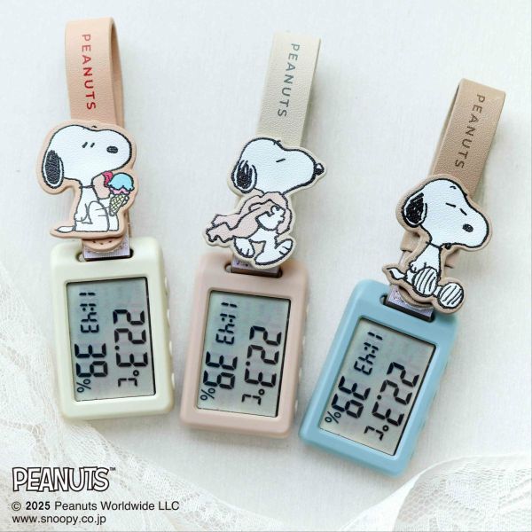 Snoopy隨身溫濕度計 