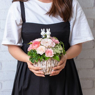 Flower Miffy 新郎新娘裝飾棒 