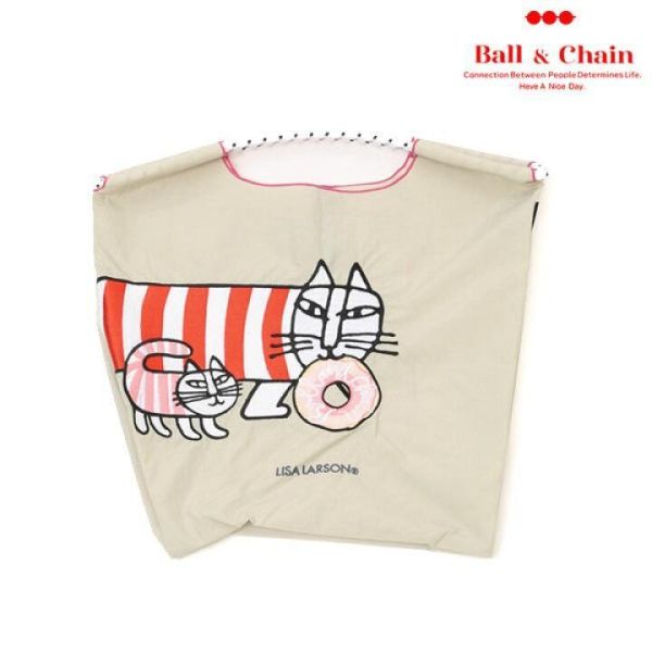 Ball & Chain × Lisa Larson 聯名款 刺繡輕量提袋 