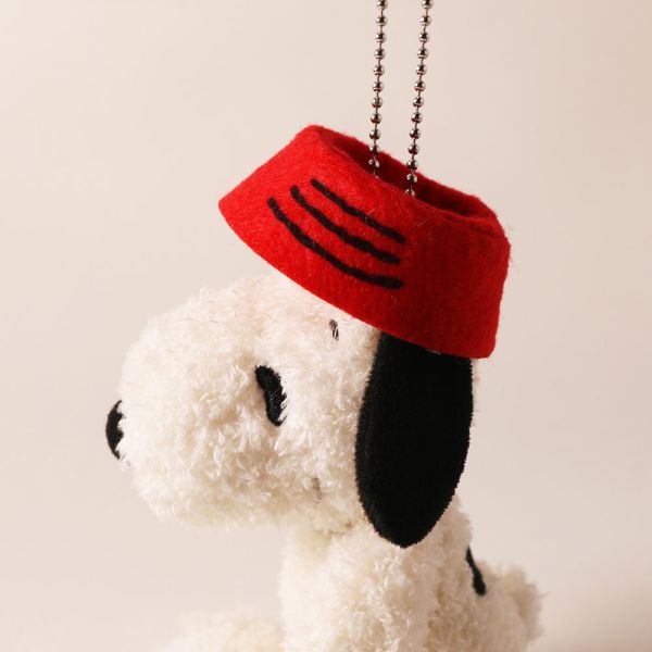 PEANUTS Cafe 限定 狗碗史努比玩偶 