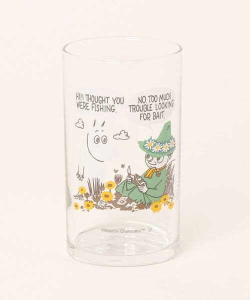 Moomin 彩繪印花玻璃杯 