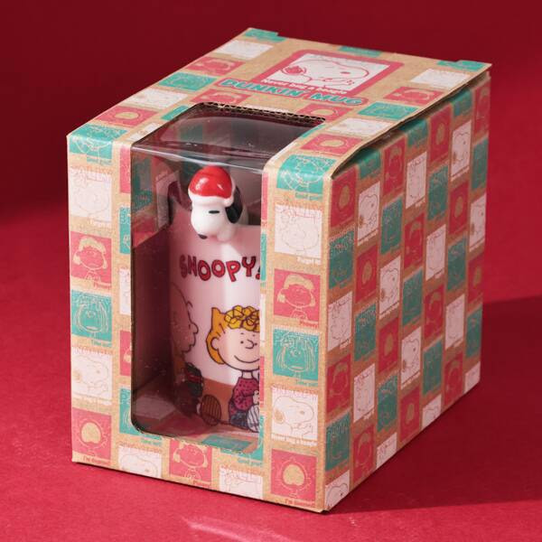 PEANUTS 史努比立體陶瓷馬克杯禮盒(附零嘴) 