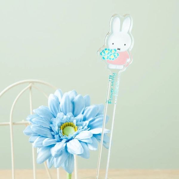 Flower Miffy 壓克力攪拌棒 