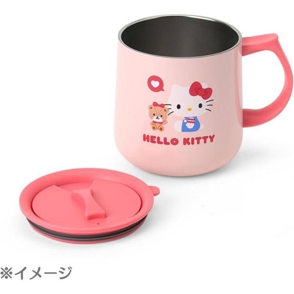 HELLO KITTY 不銹鋼滑蓋馬克杯｜360ml 