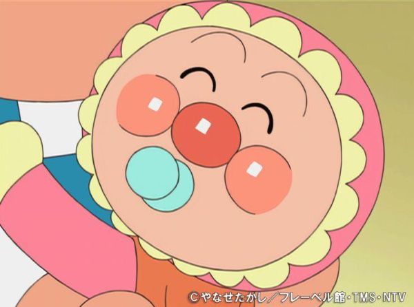 麵包超人baby樣 麻糬絨毛吊飾 