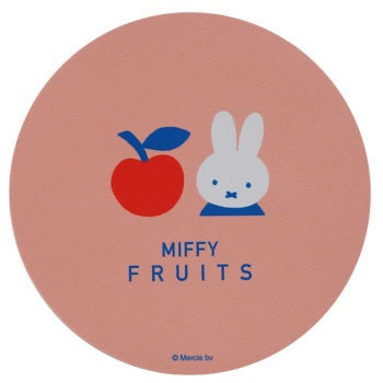 mc 米菲蘋果圓形滑鼠墊(粉) 