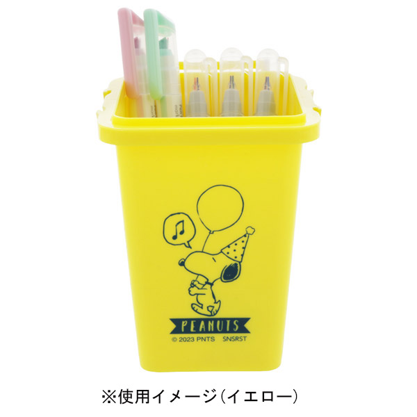Snoopy 桌上型文具收納桶/小垃圾桶 