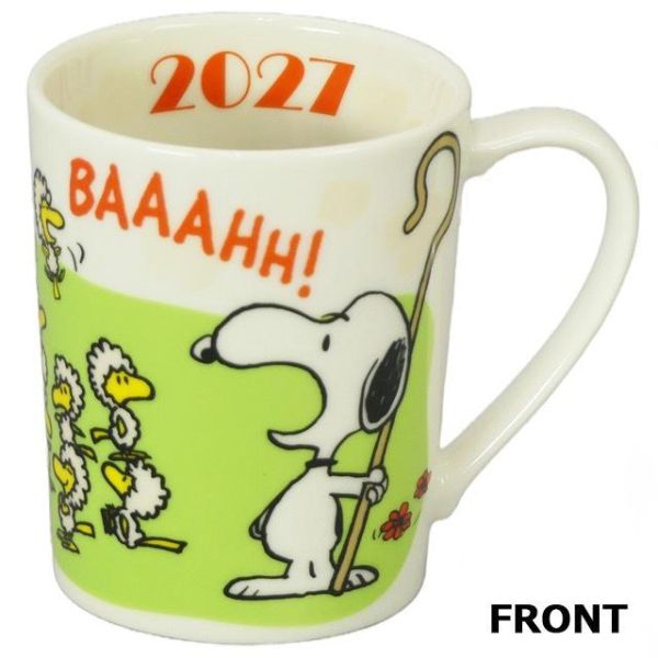 SNOOPY｜2027 羊年紀念馬克杯 