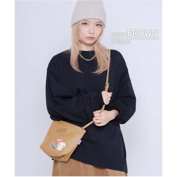 SNOOPY × 日本FILA 聯名迷你斜背包 