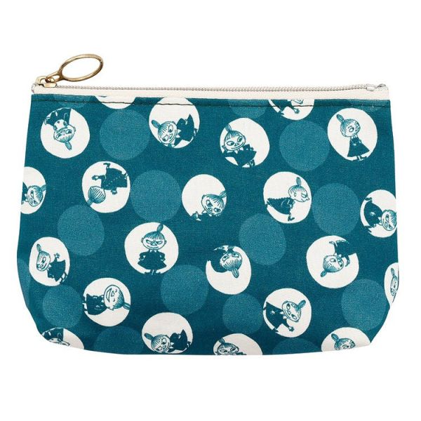 moomin小不點圓點棉布收納包 