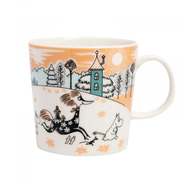 Moomin X ARABIA 戶外嬉遊彩繪馬克杯 