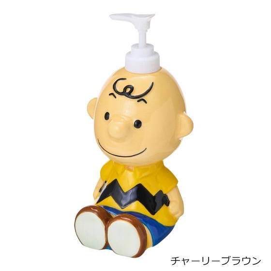 史努比 查理布朗 皂液分裝瓶 