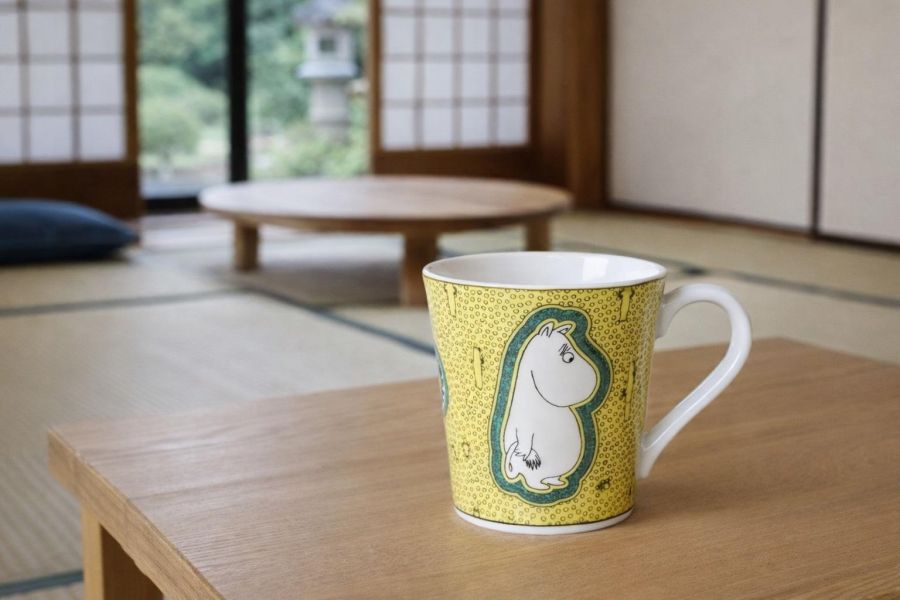 Moomin × 九谷燒 馬克杯 300ml 